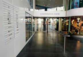 Le centre a ouvert ses portes le 4 décembre mais la fréquentation n’est pas au rendez-vous, selon les dires des commerçants. La faute notamment aux nombreuses arcades vides. DR