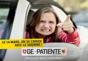 La seconde phase de la campagne cible le comportement des automobilistes. DR 