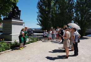 Chaque lieu visité est synonyme de halte théâtrale. DR 