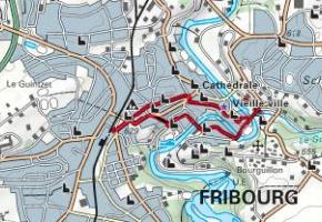 CARTE KüMMERLY+FREY : 31 FRIBOURG / WWW.SWISSTRAVELCENTER.CH 