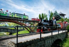 Une balade en train miniature, un rêve d’enfant. LOÏC GEX/FLICKR 