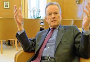 Michael Moeller: «Le Palais des Nations et les agences alentour sont la maison du peuple.»  FRANCIS HALLER 