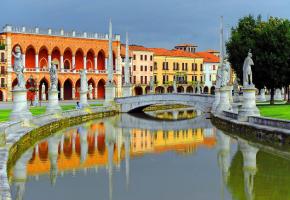 Le Prato della Valle, à Padoue. 