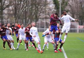 Lors de leur premier match de l’année, le 10 janvier, les Grenat ont battu le FC Annecy 2 à 0. STéPHANE CHOLLET 