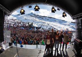 Du soleil, de la neige et du bon son: un mélange explosif qui attire la foule chaque année. PORTES DU SOLEIL/MATTHIEU VITRé 