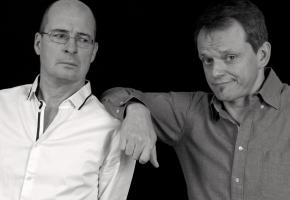 Complices de toujours, Michel Tirabosco et Stéphane Mayer vont nous faire rire. KATHELIJNE REIJSE SAILLET 