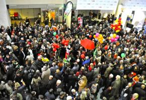 Soirée de résultats électoraux à Uni-Mail. Il faut savoir rendre la politique attrayante, appétissante et accessible à tous. DRK 