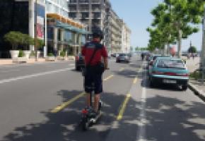 Le travail des contractuels pourrait être facilité grâce à la trottinette électrique. DR 