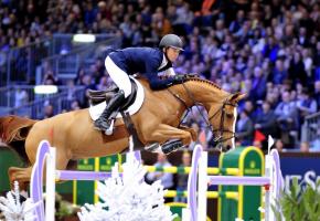 Le cavalier américain Kent Farrington a remporté le Grand Prix Rolex  en 2017. STéPHPANE CHOLLET 