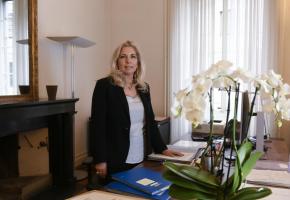 Nathalie Fontanet: une ministre qui sait garder son calme. CHRISTIAN BONZON Nathalie Fontanet: une ministre qui sait garder son calme. CHRISTIAN BONZON