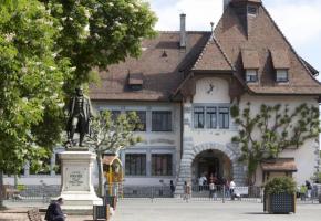 L’école de la place Favre. DR