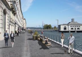 Les Genevois reprendront possession des lieux dès octobre prochain. IMAGE DE SYNTHèSE/VILLE DE GENèVE