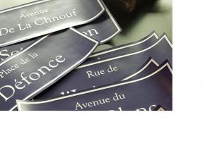 Des noms «plus appropriés» pour les plaques des rues.