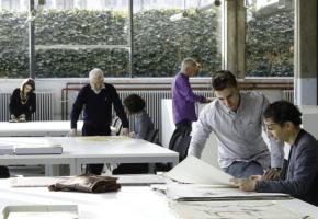 Des fonds d’archives et un espace de réflexion dédiés aux architectures. HEPIA/J. HOFFMAN