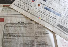Les annonces de la Ville ont représenté un pactole de 693’000 francs en 2018. DR