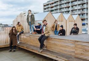 L’équipe de comédiens qui jouera les trois premiers spectacles du Poche/Gve. SAMUEL RUBIO