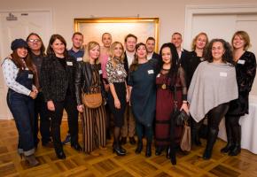 L’ensemble des lauréats de l’édition 2018 des Prix du commerce. DR