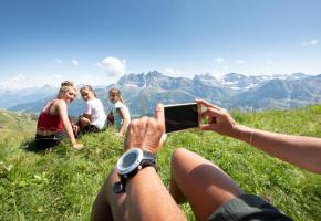 La montagne offre moult possibilités de profiter des vacances. JB BIEUVILLE