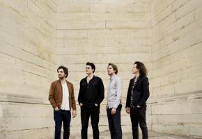 Le Trio Messiaen, avec le clarinettiste Raphaël Sévère (2e depuis la gauche), se produit dans