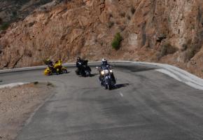 Chaque patrouille constituée de trois bikers choisira 40 cols. DR