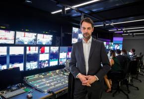 Pascal Crittin: «On ne déserte pas Genève. On ne vend pas la tour.» LAURENT BLEUZE/RTS