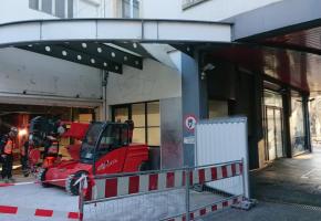 Dans l’ancien célèbre cinéma, les travaux de démolition ont commencé en début d’année. MP