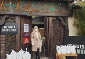 Parmi les beaux gestes de solidarités... un restaurant thaïlandais, à Saint-Jean, 