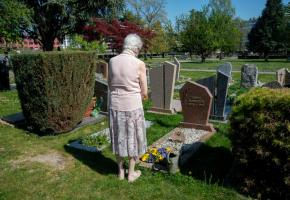 Au cimetière Saint-Georges. «Ce qui compte, c’est que les familles puissent déjà faire 