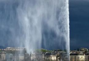 Sur les réseaux sociaux, les internautes partagent des photos du Jet d’eau en attendant