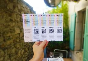 Les ménages lancéens ont reçu quatre bons d’achat de 5 francs. DR