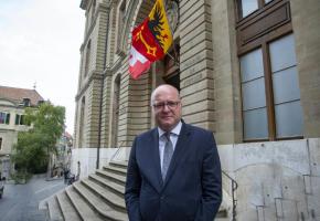 Le procureur général Olivier Jornot est candidat au poste de procureur de la Confédération. 