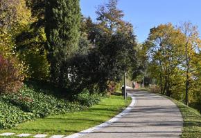 Le premier tronçon de la promenade entre Surville et Pont-Rouge. ALAIN GROSCLAUDE