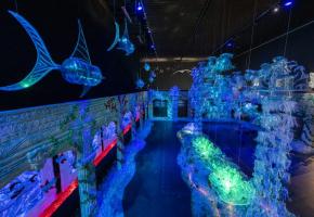 Le monde sous-marin représenté par l’artiste maori George Nuku. PHILIPPE WAGNEUR/MHN