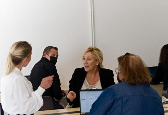 Les candidats participent à des ateliers thématiques. DR