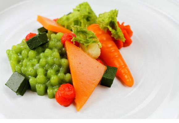 Plus vrais que nature, les aliments mixés retrouvent leur forme initiale. MRPS