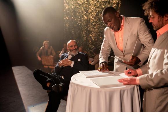 Quatre «A» dans «Migraaaants» pour un cri d’alrme sur l’exil . KPAULII