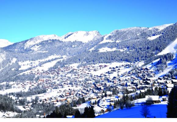 Une station-village accueillante. JF VUARAND