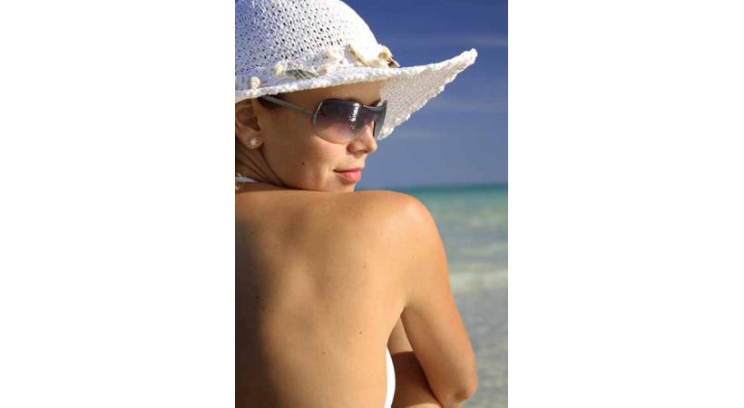 Une peau qui conserve tout son éclat malgré la chaleur.