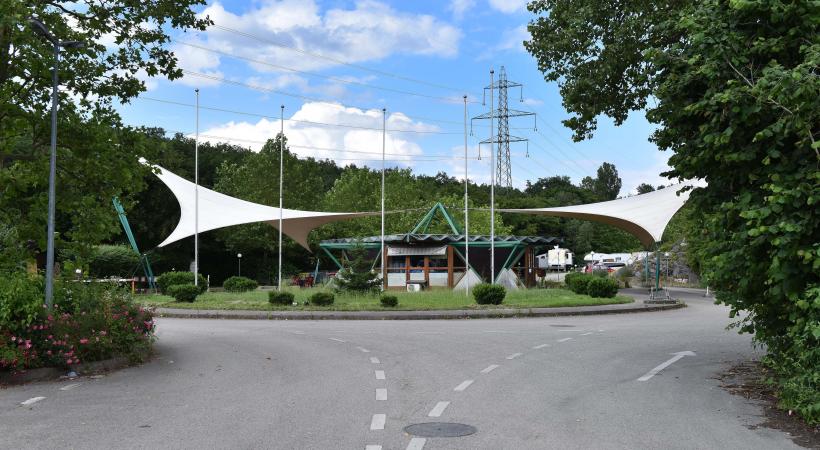 Des familles de migrants seront installées au camping de Satigny l'an prochain. DR