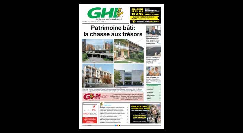 Notre Une du mercredi 29 novembre 2017. DR