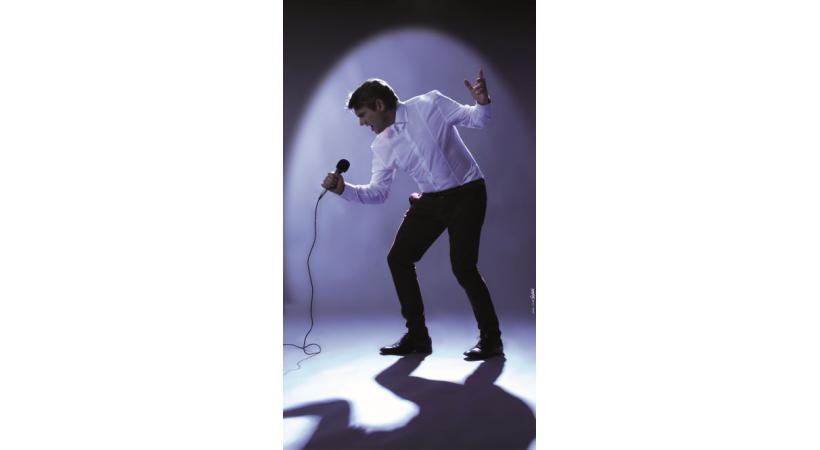 Habitué de la scène, Didier Gustin sait parfaitement emballer son public. DR