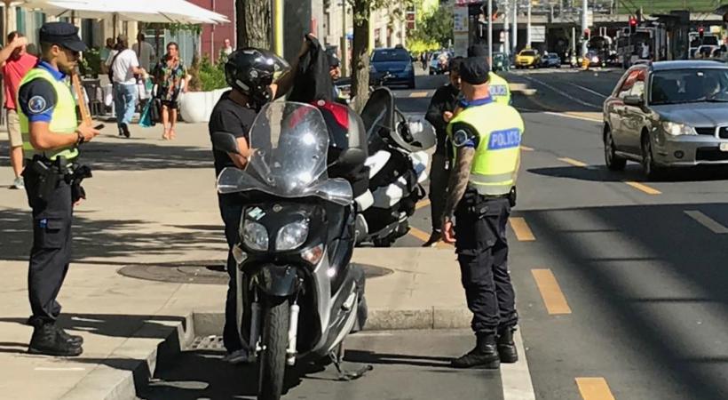 La présence des forces de l’ordre sera particulièrement marquée sur les grands axes. PHOTOS GIM 