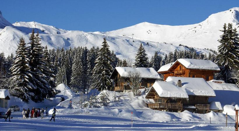 Le panorama de la station: un vrai décor de cinéma. DR