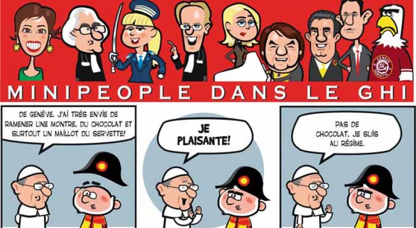 Le pape à Genève