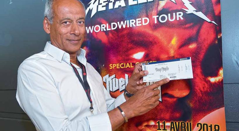 Michael Drieberg, directeur de Live Music Production, prend des mesures drastiques contre le marché noir. JOSEPH CARLUCCI Michael Drieberg (ci-contre), fera figurer nom et prénom de l’acheteur sur les billets du concert de Metallica. DR 