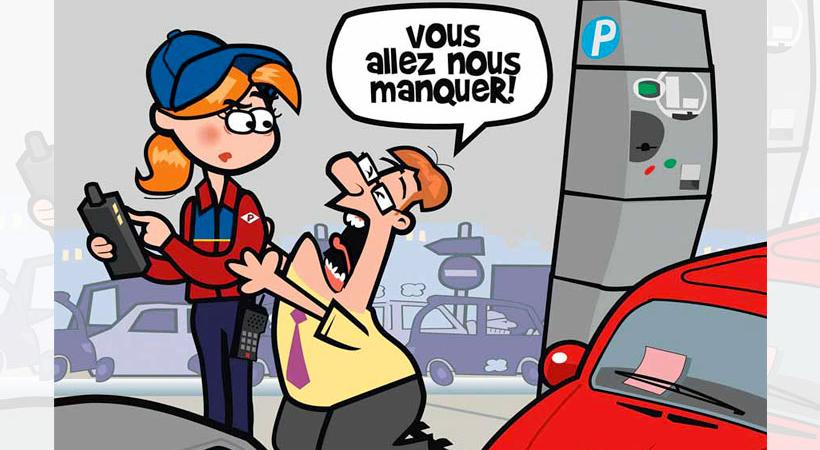 Un nouveau système pour mieux réguler le stationnement permet d’augmenter la productivité du contrôle. A gauche, une voiture-robot testée à Bruxelles, à droite, à Rotterdam. DR 