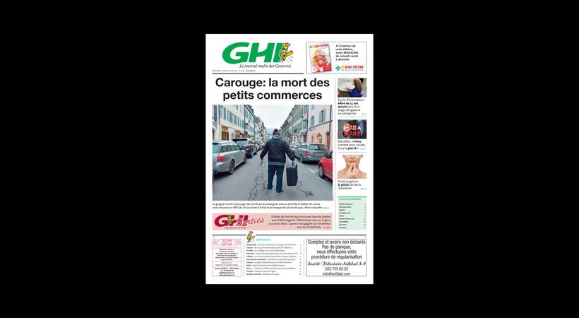 Notre Une du mercredi 18 janvier 2017.