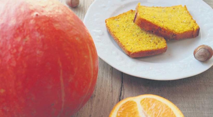 Cake au potimarron et à l’orange