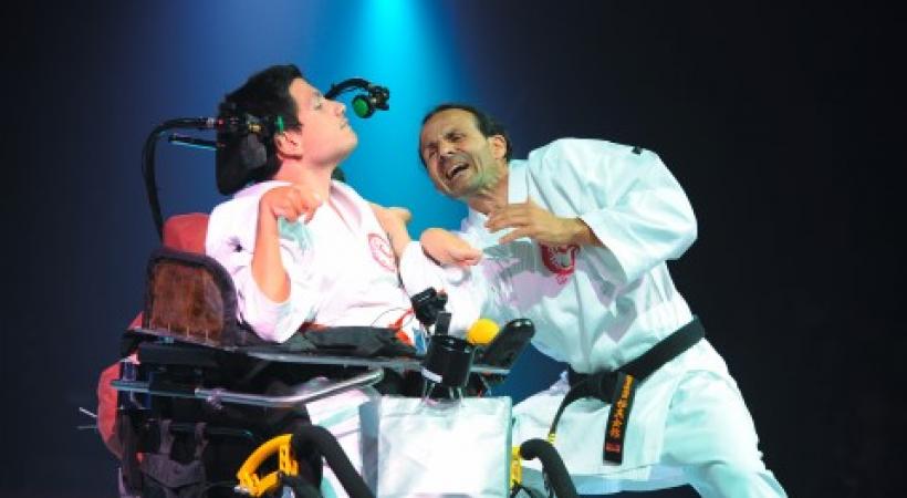 Le coach Claudio Alessi et ses élèves auront les honneurs de la piste centrale du Cirque Knie. DR