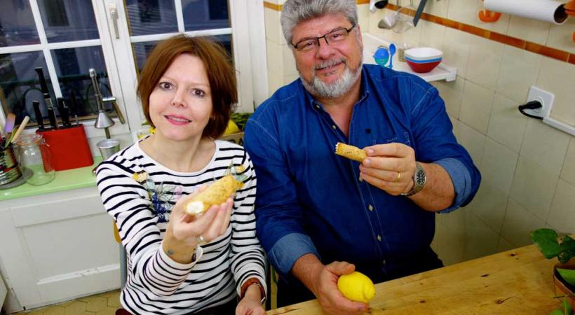 Côtes de porc au citron confit